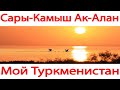 Озеро Сары-Камыш. Местечко Ак-Алан. Туркменистан. Фотография Ломова Игоря.