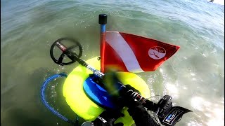 Underwater Cleanup Activities With XP DEUS 2 And Blu3 NEMO l Underwater Metal Detecting Korea [7]