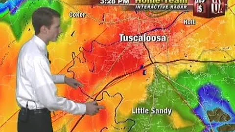 April 15, 2011 Alabama Tornado Coverage with Richa...