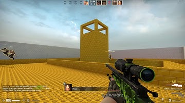 CS: GO Gameplay Workshop Map AWP Lego | Nvidia Shadowplay
