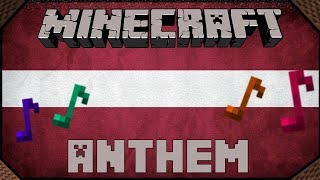 Minecraft Latvian Anthem In Noteblocks