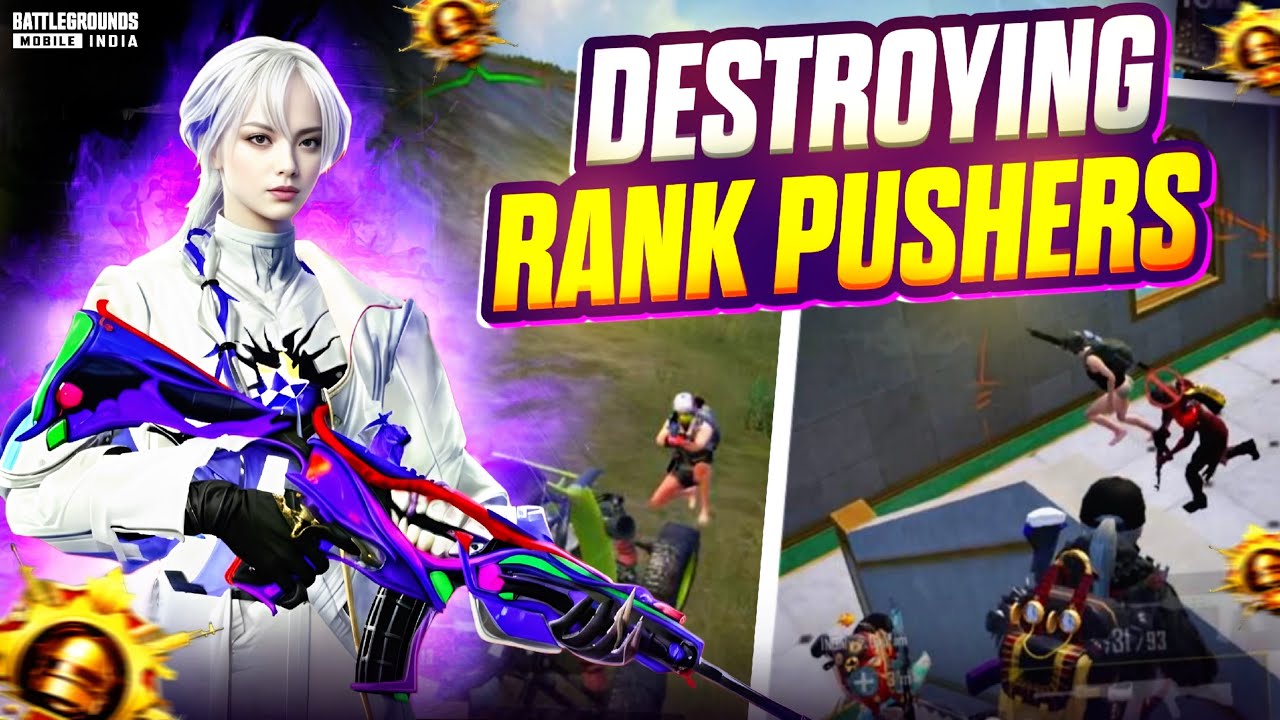 Legit VS Conqueror Lobby Rank Pushers 🔥 Fastest 1v4 Clutches | Intense ...
