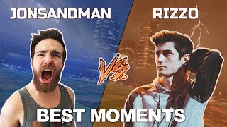 Funniest moments - Rizzo vs Jonsandman 1v1 challenges