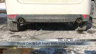 You Ask, We Answer: Should cars be left empty while using remote start?