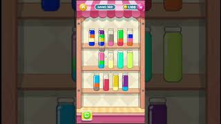 Water sort Puzzle level 169 (play on Facebook)