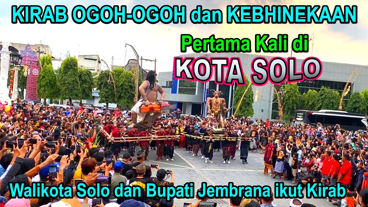 KIRAB OGOH-OGOH PERTAMA KALI di SOLO