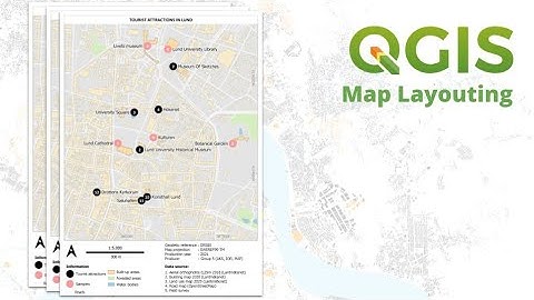 Create a map print layout in QGIS