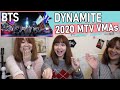BTS Performs "Dynamite" 2020 MTV VMAs - Reaction