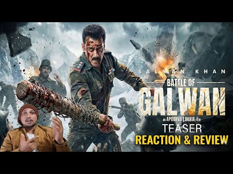 Battle Of Galwan Teaser Reaction | Salman Khan As Army Officer | Goosebumps 🇮🇳 | Apoorva Lakhia