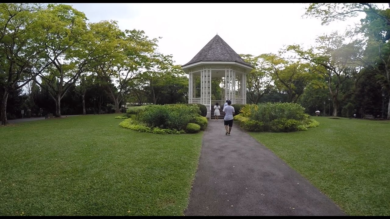 From Botanic Gardens Mrt Station To Bandstand Singapore Botanic Gardens By Walk Part 5 Youtube