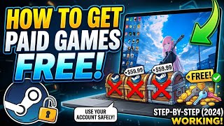 How to get any steam games free in 2026 (100%) working