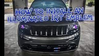 How to Install an illuminated SRT emblem Net Worth