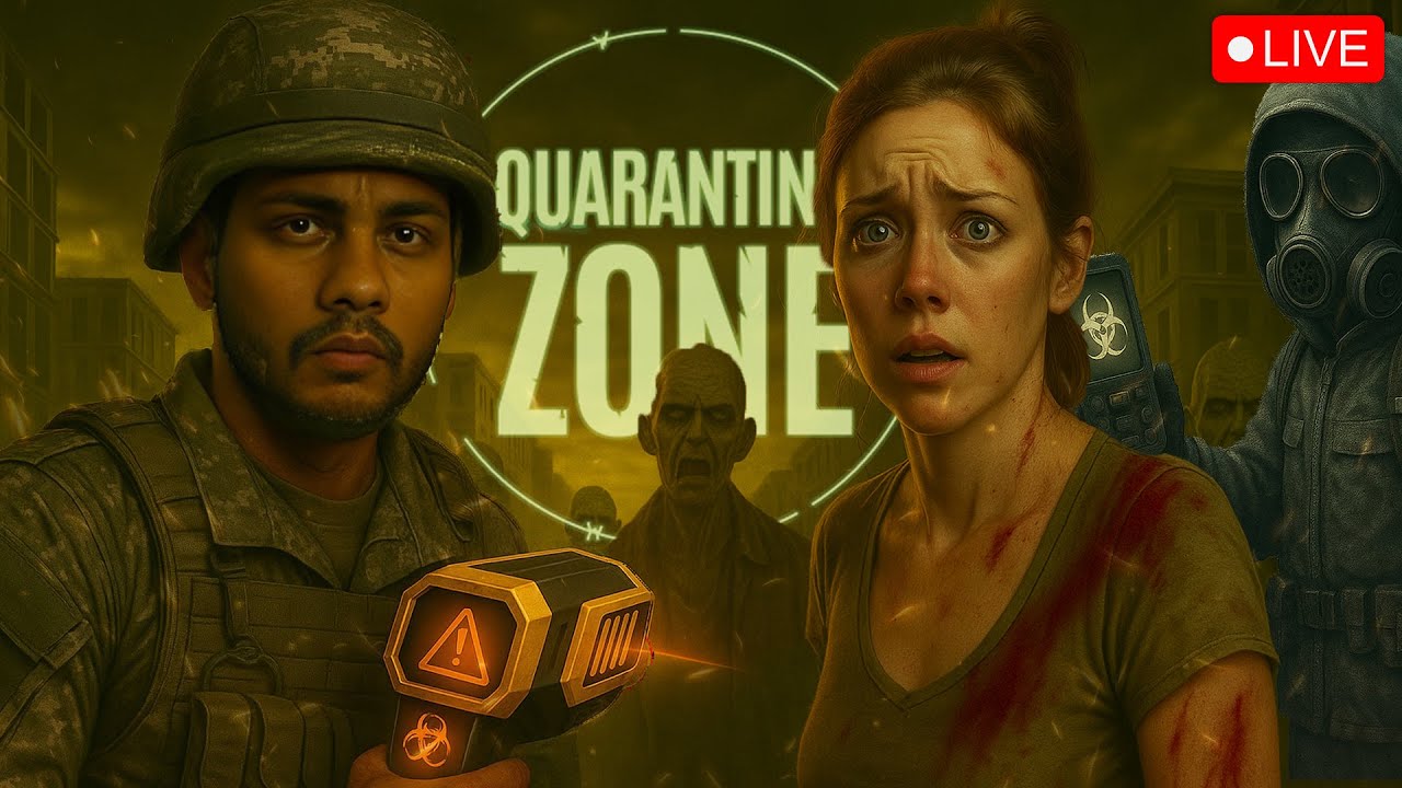 Post-Apocalyptic Survival Begins! 🔴 LIVE | Quarantine Zone: The Last ...