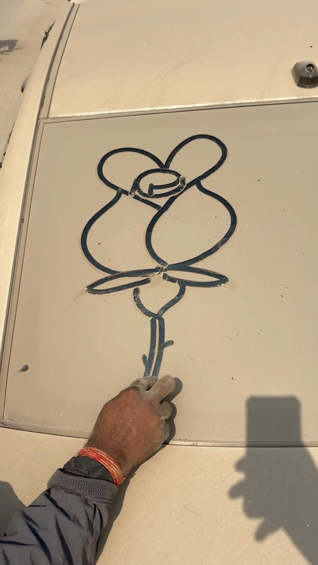 Rose ? drawing easy trick #art #shorts