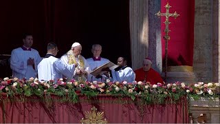 Easter Urbi et Orbi Blessing with Pope Francis 9 April 2023 HD