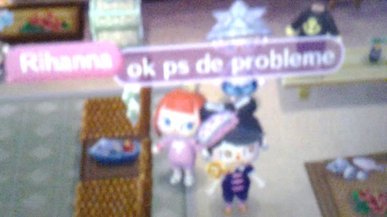 Caméra cachée acnl sur l'île - YouTube