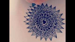 Download Lagu Drawing a fast hand ink mandala MP3
