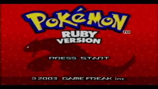 Pokemon Ruby Intro - GBA