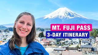 GUIDE to MT. FUJI PASS: Best View Points Reached by Public Bus & Train!
