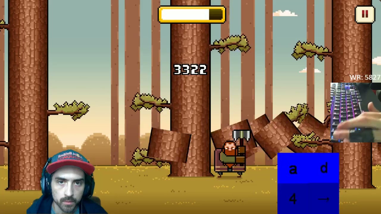 Timberman PC Highest Recorded Score 5352