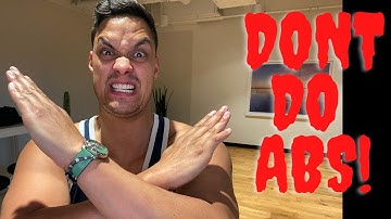 WHY AB WORKOUTS ARE POINTLESS!