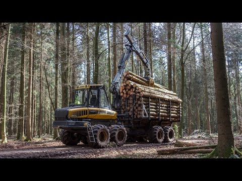 Ponsse Buffalo | Loading & Unloading [1] ᴴᴰ