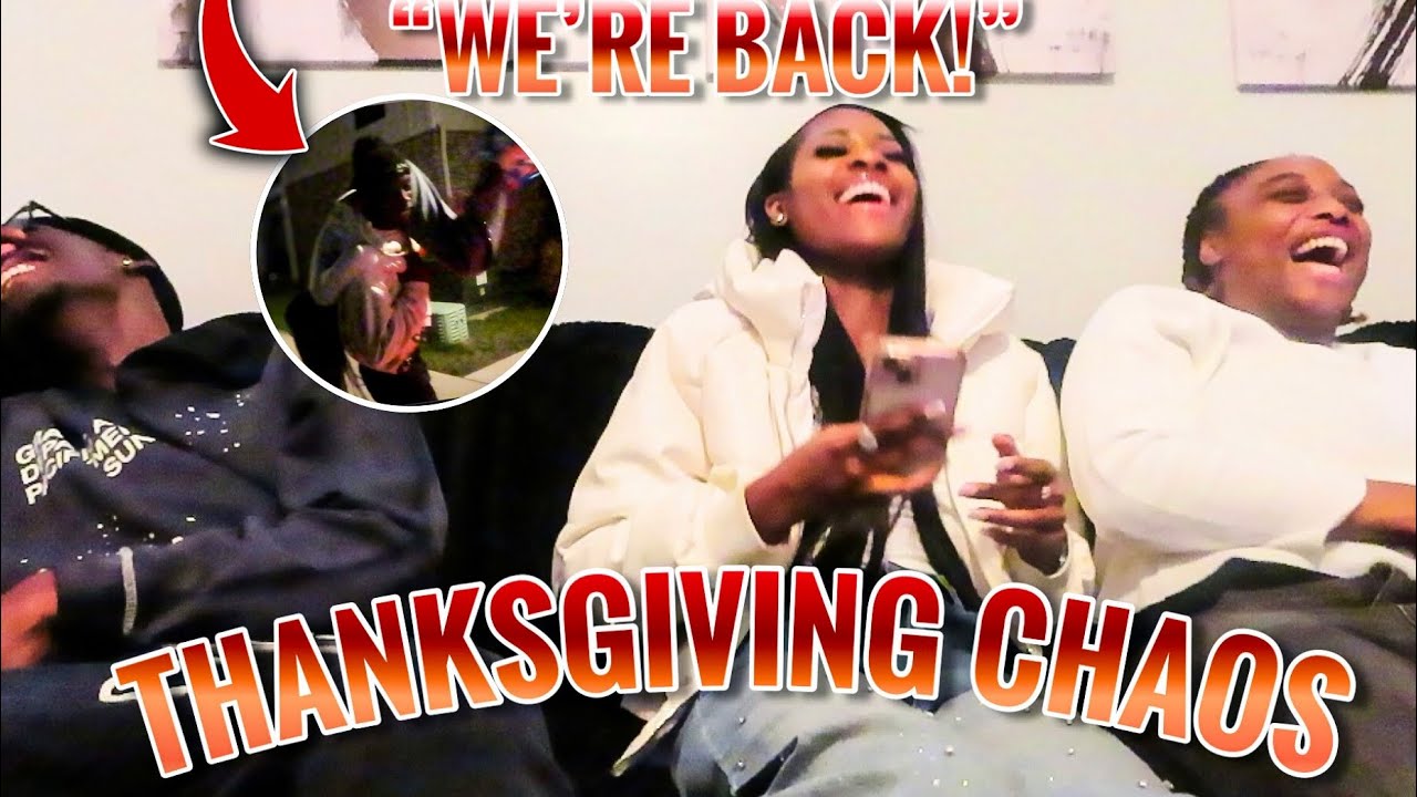 The MOST Chaotic Thanksgiving EVER! |HILARIOUS VLOG|