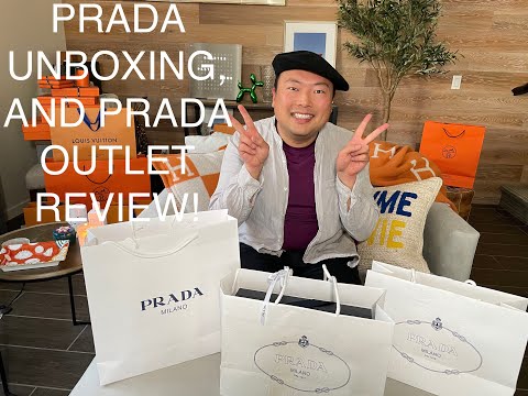 PRADA UNBOXING, AND IS A PRADA OUTLET WORTH IT? 