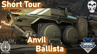 Quick Tour of the Anvil Ballista - Star Citizen Gameplay Alpha 3.13