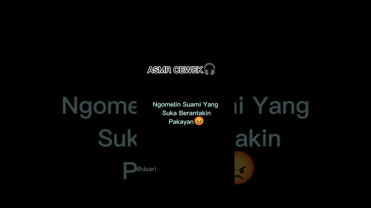 ASMR CEWEK🎧 Ngomelin Suami Yang Suka Berantakin Pakaian