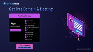 Get Free Domain &amp; Hosting From GoogieHost | DeveloperMahtab