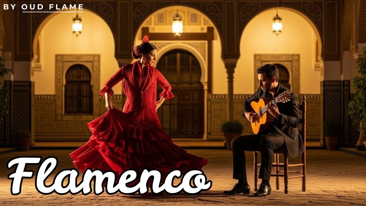 Andalusian Night Vibes | Flamenco Guitar and Arabic Oud Fusion
