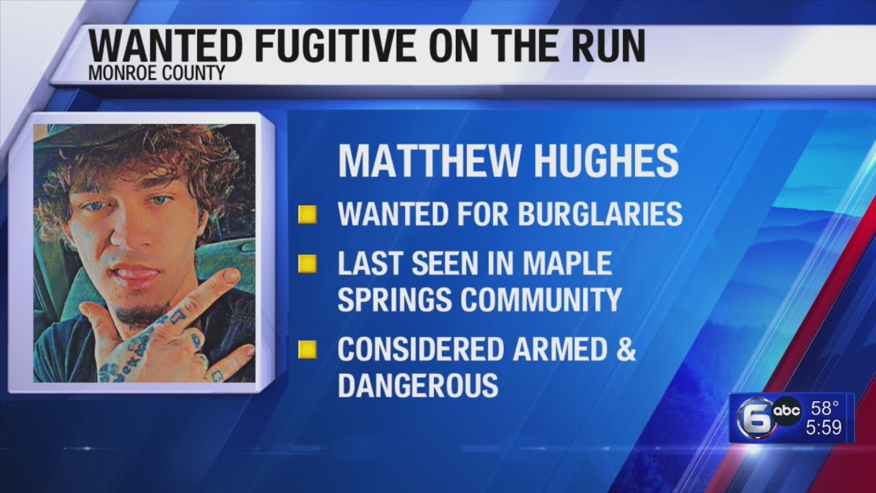 Wanted Fugitive On the Run - YouTube