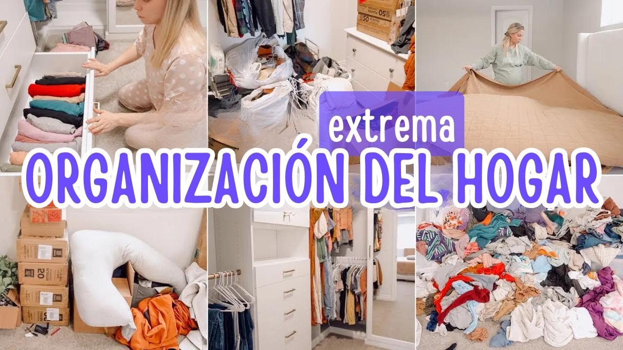 ¡Organización extrema del hogar! Limpia y ordena conmigo - Becky Moss
