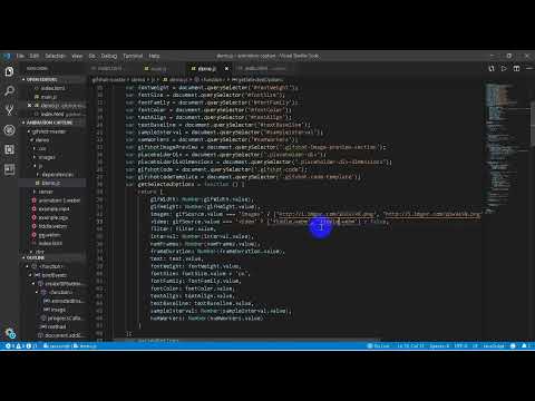 How to make a GIF with JavaScript