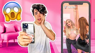 REACTING TO MY GIRLFRIENDS TikToks **embarrassing**👀💔|Jentzen Ramirez