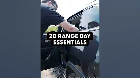 Do You Have These Range Day Essentials?!