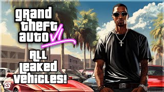 Grand Theft Auto 6 - All Leaked Vehicles