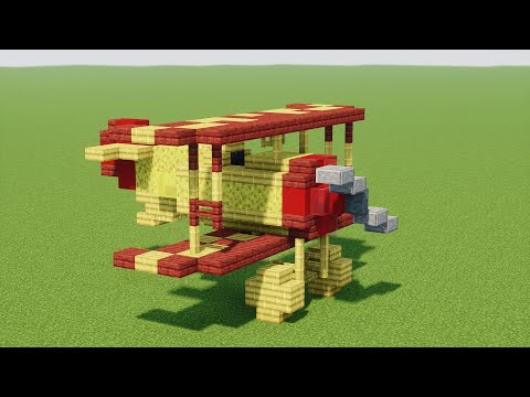Minecraft Tigermoth Bi-Plane Thomas & Friends Tutorial