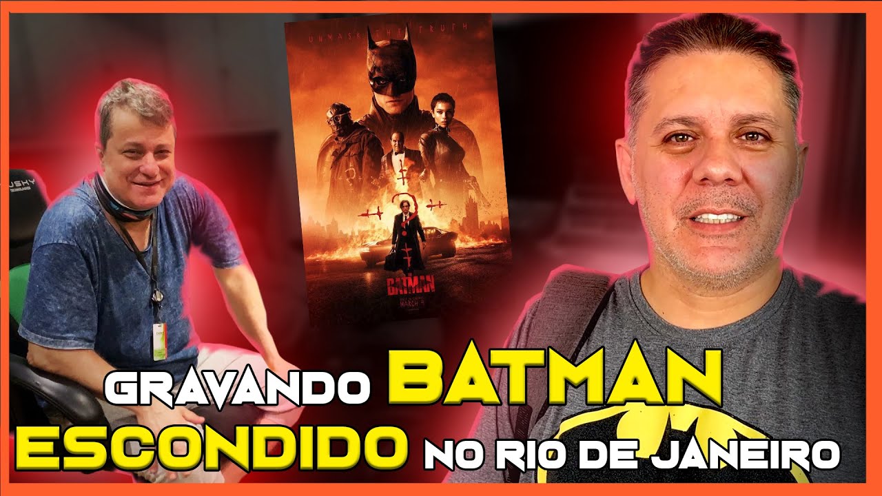 VIAJEI ESCONDIDO PRO RJ PRA GRAVAR O FILME DO BATMAN - YouTube