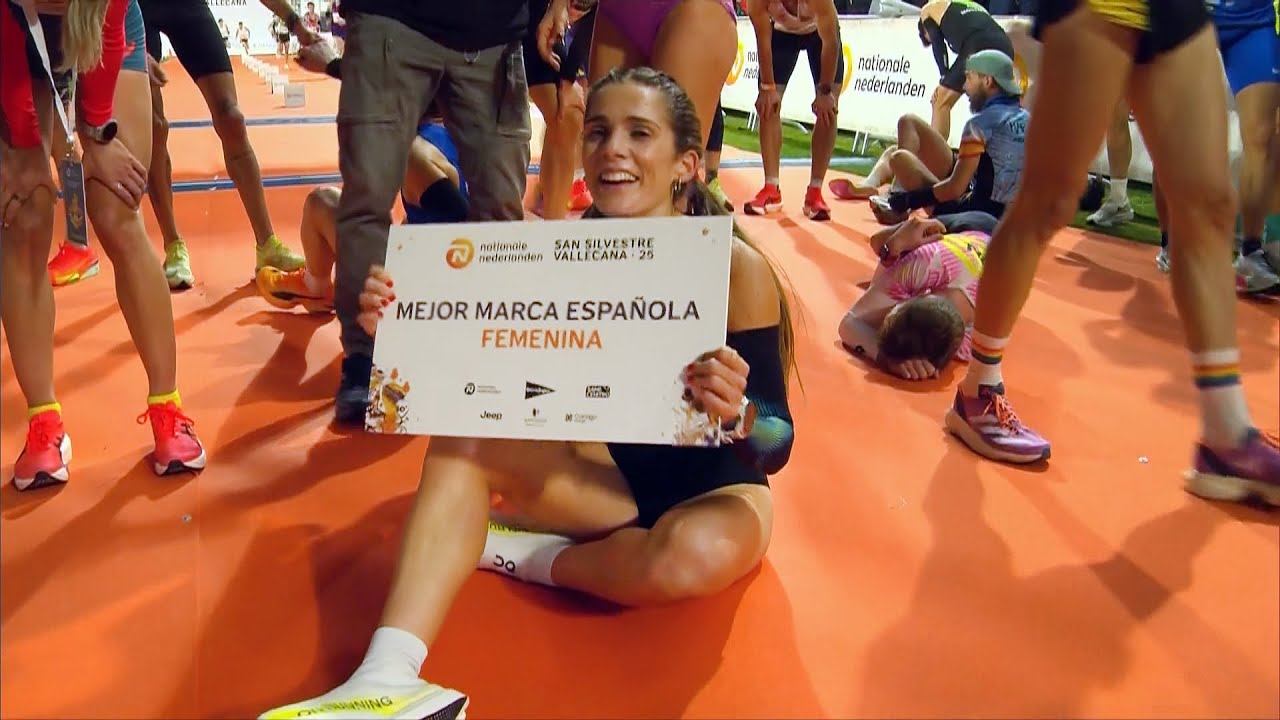 Marta García hace historia en la San Silvestre Vallecana 2025 al lograr la mejor marca española