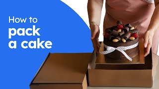 How to pack a cake? | Grow with Zomato screenshot 5