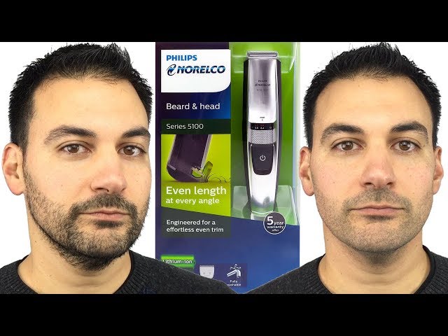 Beard Trimming Philips Norelco 5100 Beard and Head Trimmer - Model BT5210 -