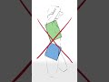Mistake Drawing Perspective - Quick Art Tips #art #sketch #shorts #tutorial #drawingtutorial #anime