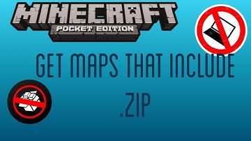 How to Download ZIP Maps in MCPE 1.0.0+ IOS