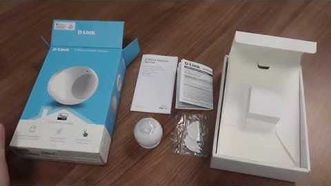 D-Link, DCHZ122 mydlink™ Z-Wave Motion Sensor Unbox