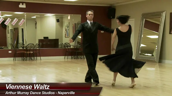 Viennese Waltz - James Dutton & Kelly Lakomy dance at Arthur Murray Naperville Dance Studio