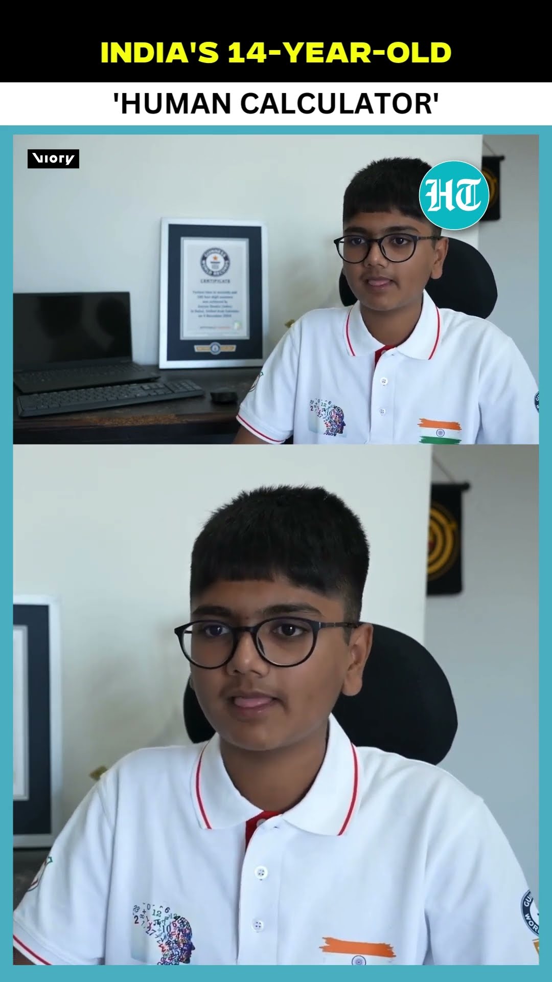 India's 14-Year-Old 'Human Calculator' | #shorts