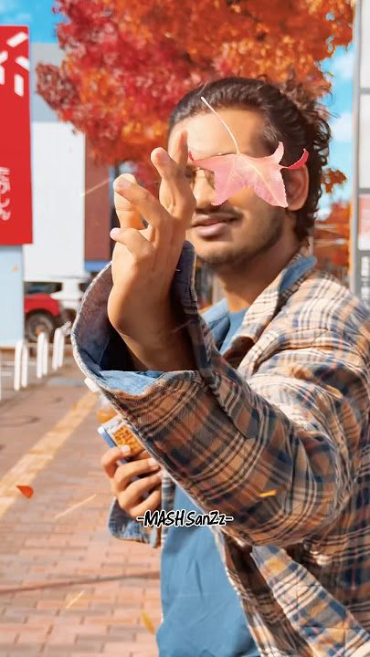 රතුකොළ වැටෙන කාලෙට ජපානේ වීදියක ඇවිදින්න 🥺🍁🐒🇯🇵