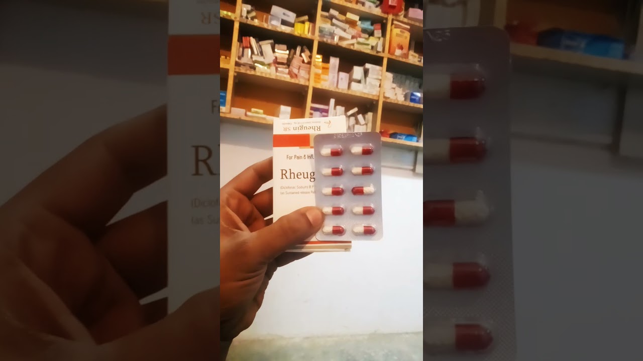 Rheugin Sr capsule.. Dard k liye behetreen cap